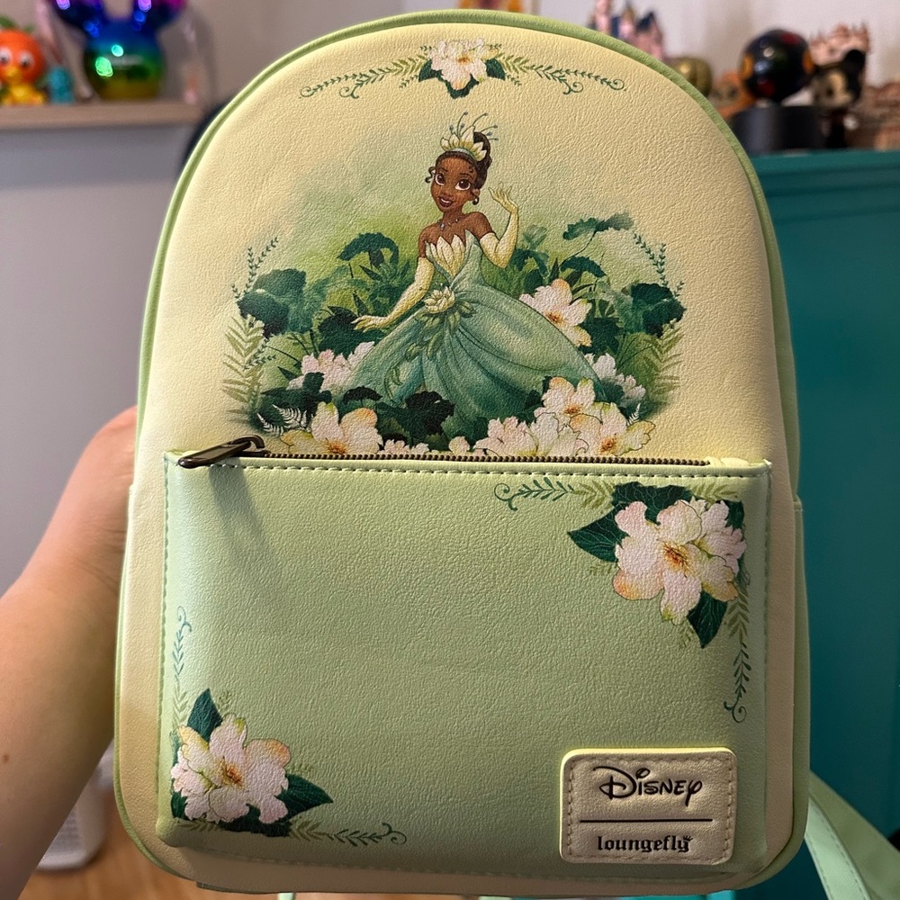 Tiana LoungeFly Backpack Never worn